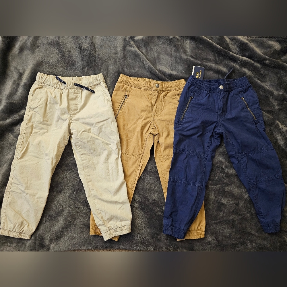 Toddler Boy Polo Ralph Lauren Chino Jogger Bundle